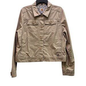 Carhartt Women's khaki Jacket Size XL